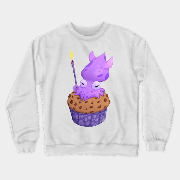 Birthday squid! Crewneck Sweatshirt by PaulaBS